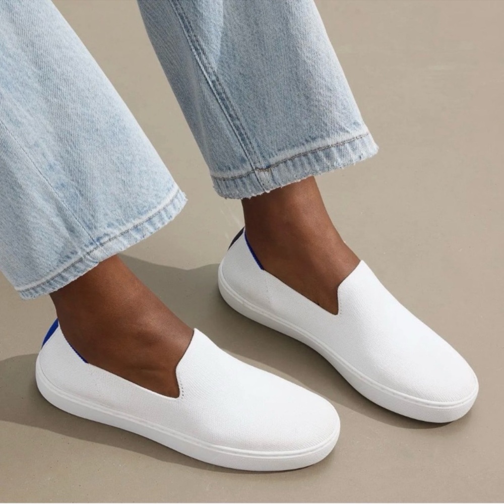 Rothy’s Original Slip On Sneaker White 10.5